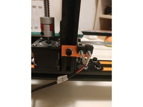 axis limit switch mount anet e16 & e12 parts upgrade upgrades endstop 3d print model - Mito3D