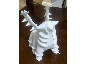 giratina pokemon 3d print model - Mito3D
