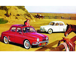 Renault dauphine 1957 1955 1956 1958 1959 1960 1961 1962 1963 1964 1965 1966 1967 1968 50s 60s 70s Amerikan araba Fransızca 3d print model - Mito3D