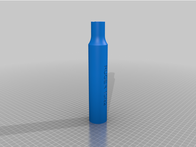 silenziatore 3D print model - Mito3D