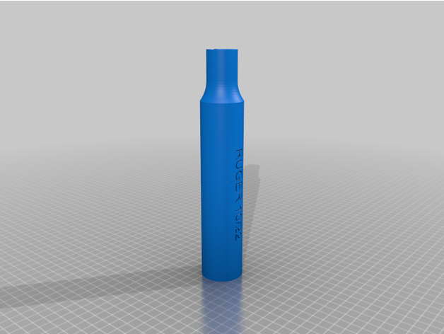 silencer 3D print model - Mito3D