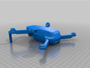 dji mini 2 3d Varredura remixar djimini2 mavic mini2 3d print model - Mito3D