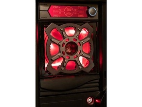cfp51 silverstone hdd bay fan cover 3d print model - Mito3D