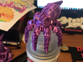 steampunk octopus 3d print model - Mito3D