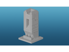 Greeblecity siberpunk yerleşim blok 2 3d print model - Mito3D