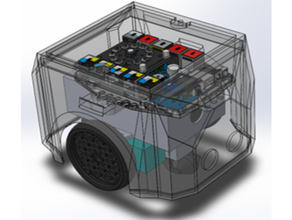 becbot auriga diferencial makeblock robô 3d print model - Mito3D