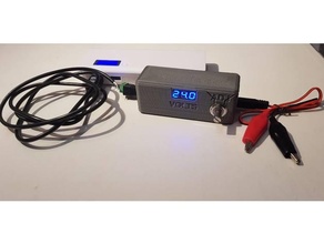 diy portable dc step-up power supply xl6009 converter electronics enclosure 3d print model - Mito3D