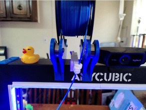 anycubic mega filament guide i3 bracket holder mounting 3d print model - Mito3D
