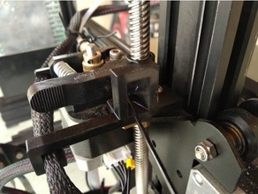 ender 3 filamento cabo guia 3d print model - Mito3D