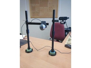 soporte webcam 3d print model - Mito3D