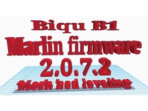 biqu b1 Marlin aygıt yazılımı 2072 bigtree tech bigtreetech skr örgülü tesviye 3d print model - Mito3D
