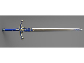 destino caliburn espada grandioso orden permanecer noche espadas 3d print model - Mito3D