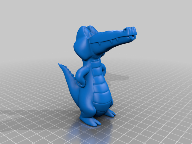 croc remix 3D print model - Mito3D
