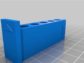 volcán boquilla extrusor minibox caja e3dv6 soporte 3d print model - Mito3D