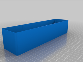 Alex boites tailles 50mm tiroir Ikea insérer organisateur 3d print model - Mito3D