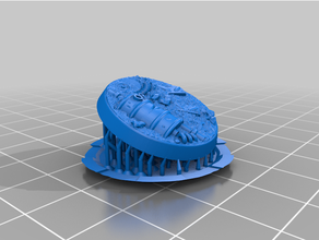 junkyard base conjunto pre supported resina impresión 3d print model - Mito3D
