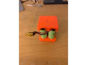 4s 26650 cell holder battery 3d print model - Mito3D