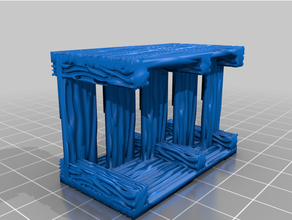 stairway dnd miniature tabletop gaming 3d print model - Mito3D