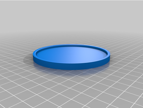 anti-condensation hexagonal pattern coaster 3d print model - Mito3D