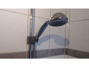 shower head holder bathroom accessories mount 3d print model - Mito3D