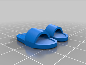 pantofole gioco tavolo 3d print model - Mito3D