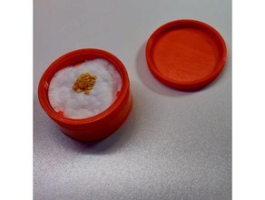 armazenamento seco caixa recipiente seca semente sementes sílica gel 3d print model - Mito3D