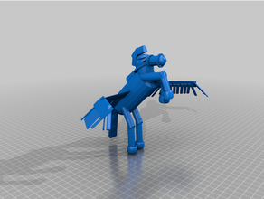 Pegazo Pegasus 3d print model - Mito3D