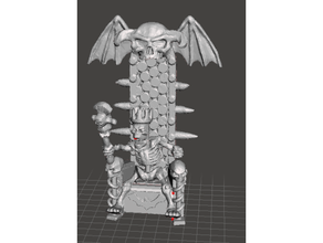 lich trono 3d print model - Mito3D