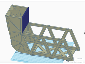 rolling bascule bridge 3d print model - Mito3D