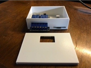 wemos d1 Relais 2 Box 3d print model - Mito3D