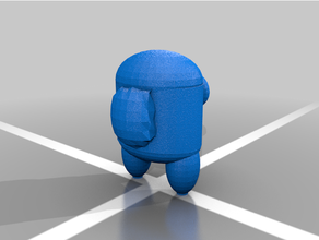 crewmate among us created blender 3d print model - Mito3D