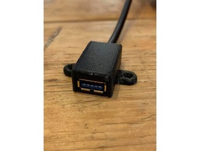 USB uzantı sıra binmek Amazon temeller 30 kablo 3d print model - Mito3D