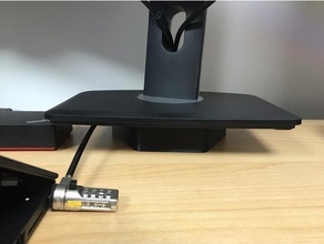dell Monitor Stand Steigleitung 3d print model - Mito3D
