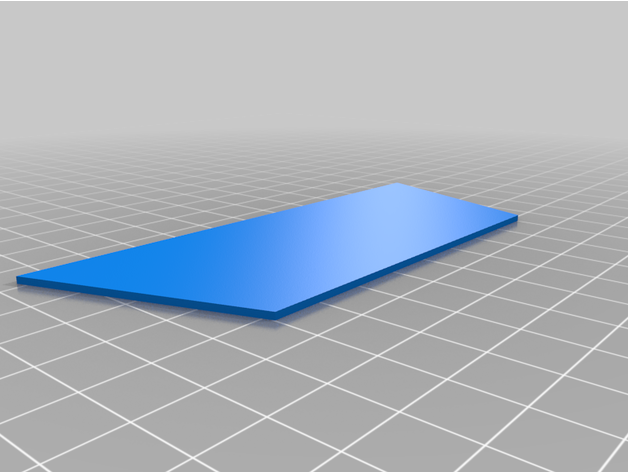 trapèze forme 3D print model - Mito3D