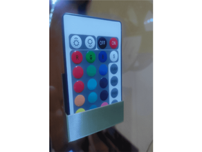 led strip remote holder 3d print model - Mito3D