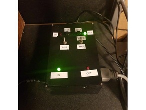 3d printer control box smoke detector 3d print model - Mito3D