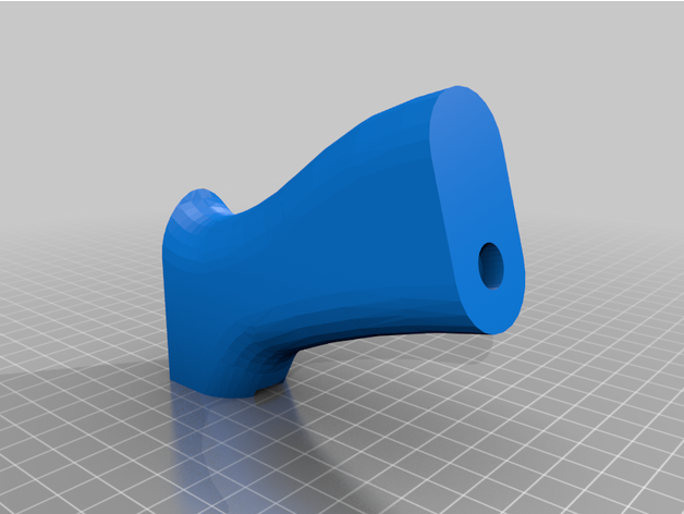 ak ergonomic grip 3D print model - Mito3D