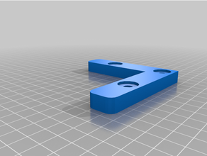 cnc esquina abrazadera snapmaker 20 soporte accesorio 3d print model - Mito3D