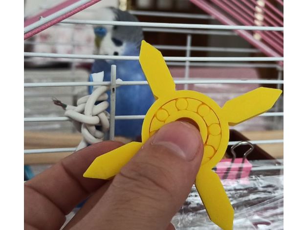 agitarse hilandero 3D print model - Mito3D