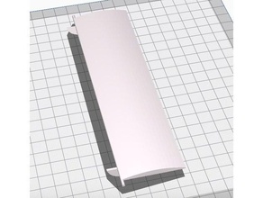 Auspuff entlüften Flosse Leitung Belüftung 3d print model - Mito3D