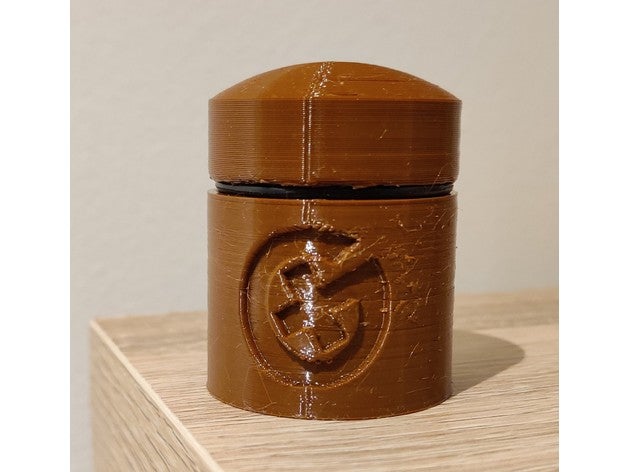 39 nano Geocache Container 3D print model - Mito3D