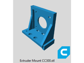 coreception 300 creativity elf bmg extruder mount 3d print model - Mito3D