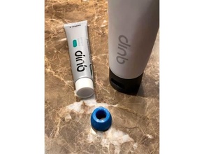 quip travel toothpaste refill adapter 3d print model - Mito3D