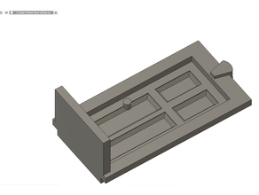 scale doors card models 3d print model - Mito3D