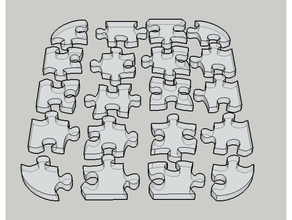 jigsaw puzzle 3d print model - Mito3D