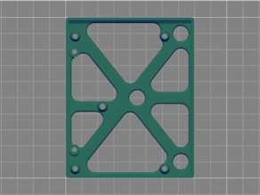 jetson nano mount plate 3d print model - Mito3D