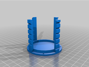 tesla coil primary 3d print model - Mito3D