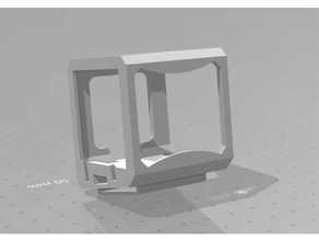 Armattan bukalemun gopro oturum toplantı celse Runcam 5 geri + nd filter binmek montajı 3d print model - Mito3D