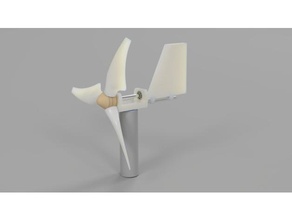 viento turbina mk molino 3d print model - Mito3D