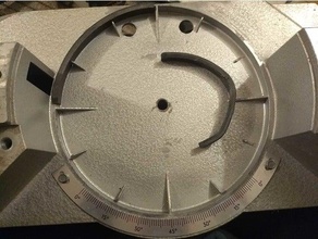 Metabo kilogrammes 1670 signal hacher mitre réparation pièces 3d print model - Mito3D